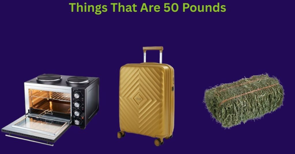 Things That Weigh 50 Pounds