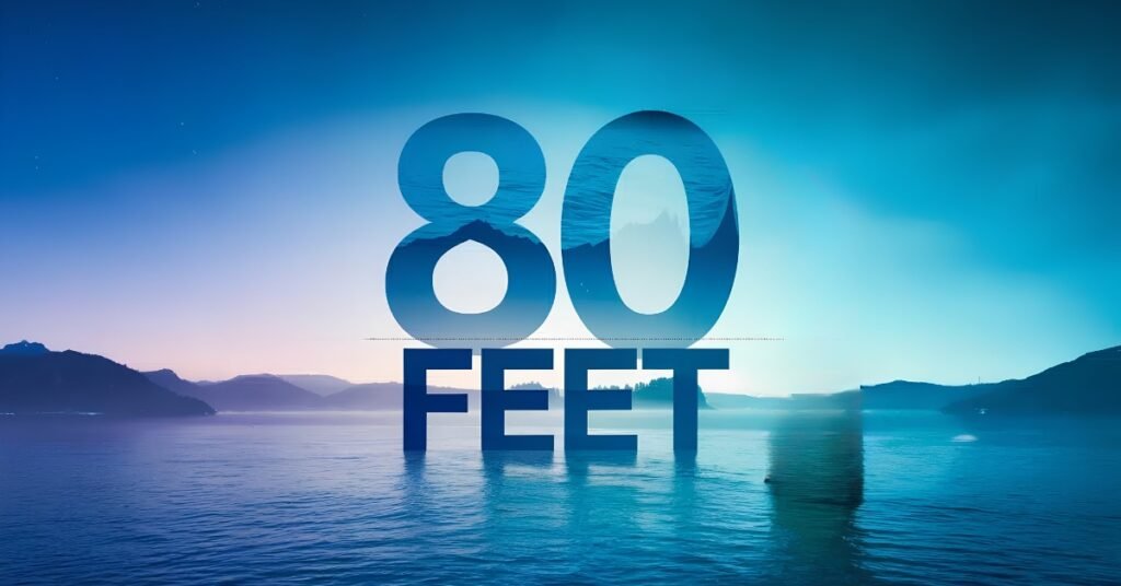80 Feet tall