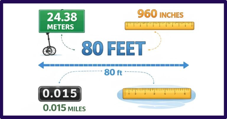How Long Is 80 Feet: 9 Routine Things That Are 80 Feet Long