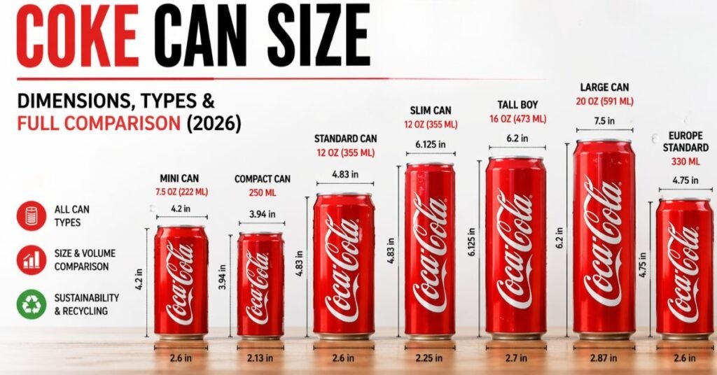 Coke Can Dimensions