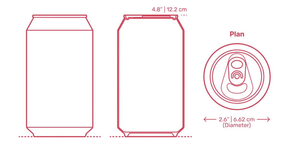 Coke Can Dimensions: A Comprehensive Guide About Its Size