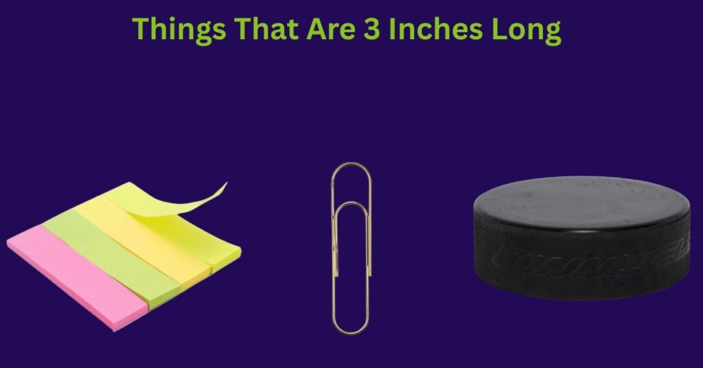 How Long Is 3 Inches