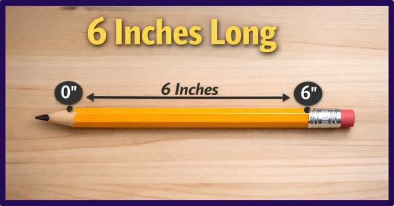 6 Inches: A Complete Guide With Things That Are 6 Inches