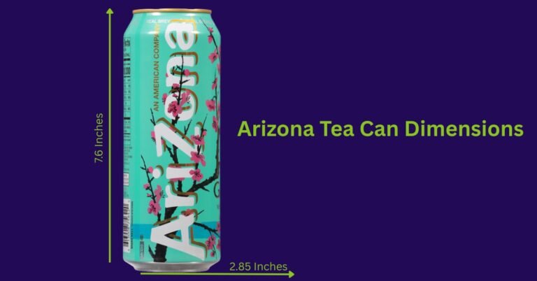 Arizona Tea Can Dimensions: A Comprehensive Guide To Arizona Can Size