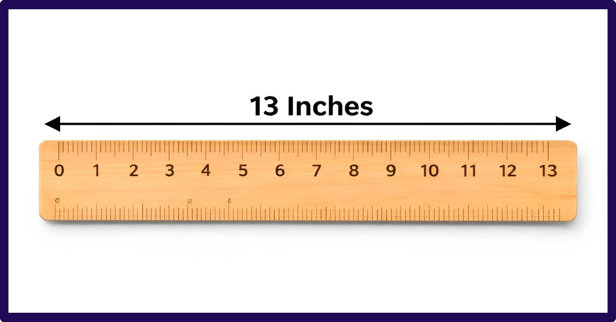 How Big Is 13 Inches? 11 Common Things That Are 13 Inches Long