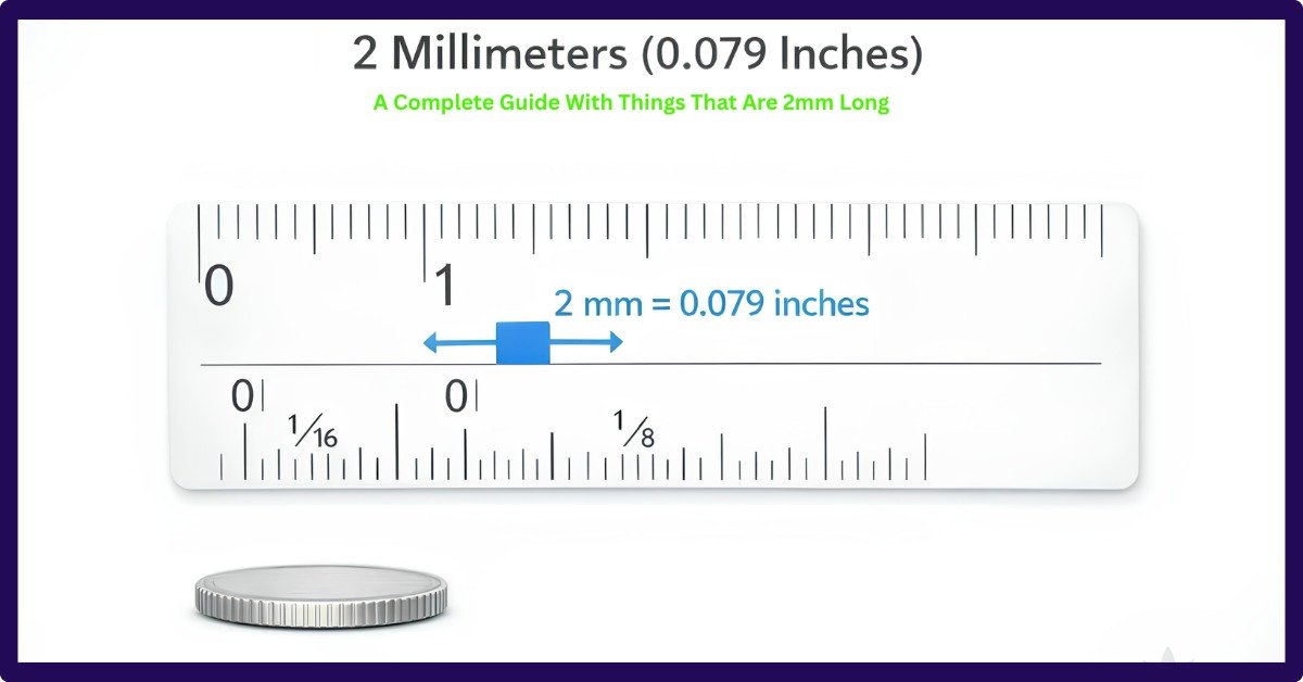 How Big is 2mm: A Complete Guide With Common Things That Are 2mm Long