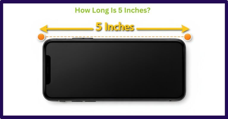 How Long Is 5 Inches: Common Things That Are 5 Inches
