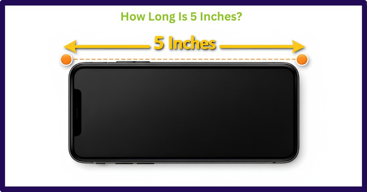 How Long Is 5 Inches: Common Things That Are 5 Inches