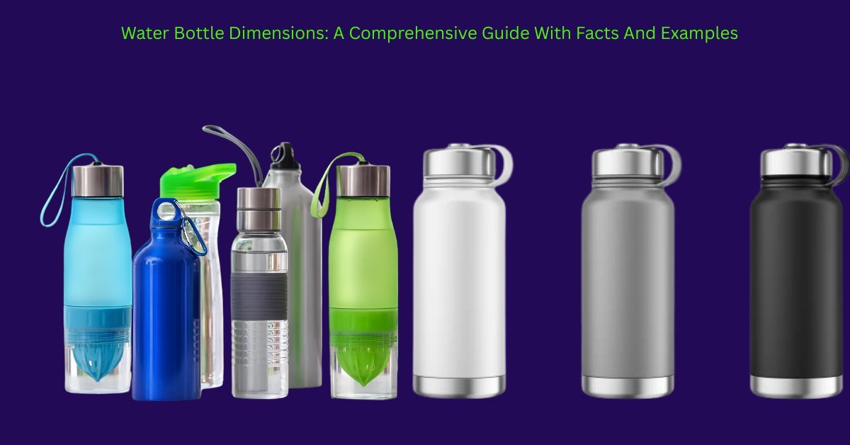 Water Bottle Dimensions: A Comprehensive Guide With Facts And Examples