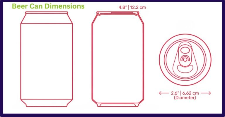 Beer Can Dimensions: A Comprehensive Guide About Its Size And Height