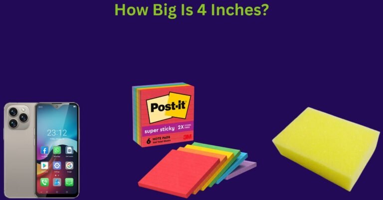 How Big Is 4 Inches? 12 Common Things That Are 4 Inches